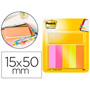 POST-IT BANDERITAS PAPEL ENERGETIC 15x50mm 5x50-PACK 670-5-TFEN